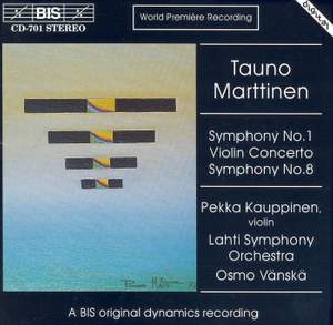 Marttinen: Symphonies Nos. 1 & 8 and Violin Concerto Product Image