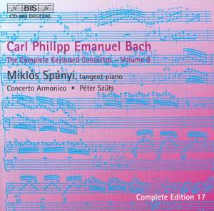 C P E Bach - Complete Keyboard Concertos, Volume 9