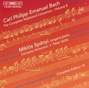 C P E Bach - Complete Keyboard Concertos, Volume 8