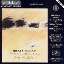 Beethoven: Missa Solemnis in D major, Op. 123