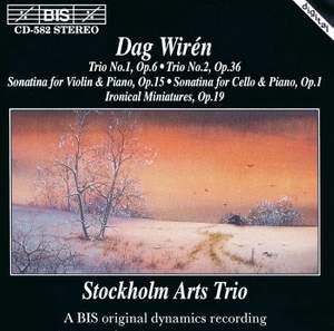Dag Wirén - Chamber Music, Volume 1 Product Image