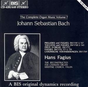 J.S. Bach - Complete Organ Music, Volume 7