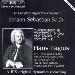 J.S. Bach - Complete Organ Music, Volume 8 Product Image