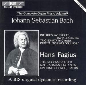 J.S. Bach - Complete Organ Music, Volume 9 Product Image