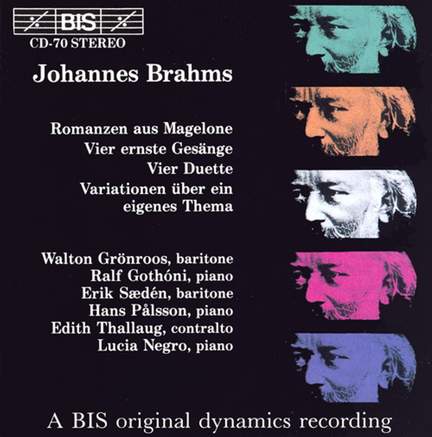 Brahms - Songs
