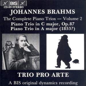 Brahms - Complete Piano Trios, Volume 2