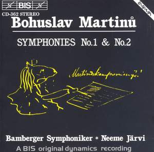 Martinu: Symphonies Nos. 1 & 2