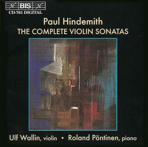 Paul Hindemith - The Complete Violin Sonatas Product Image