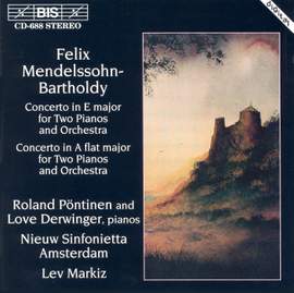 Mendelssohn - Concertos for Two Pianos