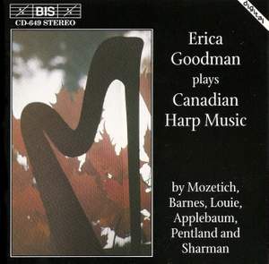 Erica Goodman plays Canadian Harp Music
