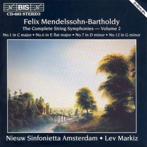 Mendelssohn - Complete String Symphonies, Volume 2