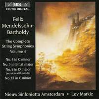 Mendelssohn - Complete String Symphonies, Volume 4