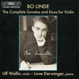 Bo Linde - Complete Sonatas and Duos for Violin