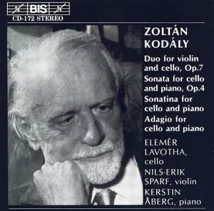 Kodály: Selected Chamber Music