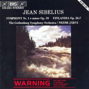 Sibelius: Symphony No. 1 & Finlandia