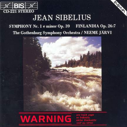 Sibelius: Symphony No. 1 & Finlandia