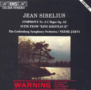 Sibelius: Symphony No. 3 & King Kristian II