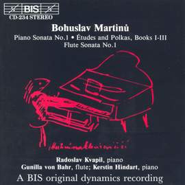 Martinů: Piano Sonata No. 1, H350, etc.