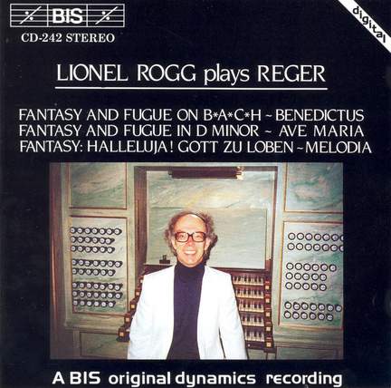 Lionel Rogg plays Reger