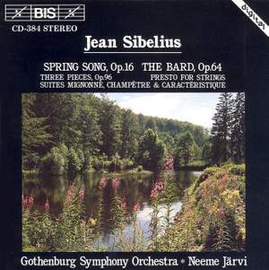 Sibelius: Spring Song, The Bard & other orchestral suites