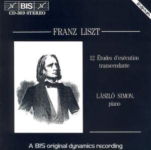 Liszt: Transcendental Studies, S139 Nos. 1-12 Product Image