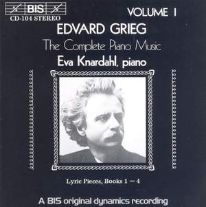Grieg - The Complete Piano Music, Volume 1