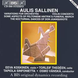 Sallinen: Variations for Orchestra, Violin Concerto