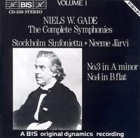 Niels W. Gade - Complete Symphonies, Volume 1