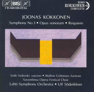 Kokkonen: Symphony No. 3, etc.