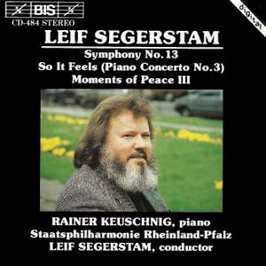 Segerstam: Symphony No. 13 for percussion, piano and strings, etc.