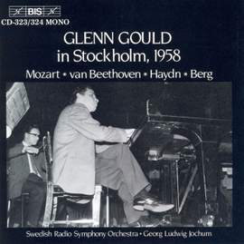 Glenn Gould in Stockholm, 1958