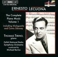 Ernesto Lecuona - Complete Piano Music, Volume 1