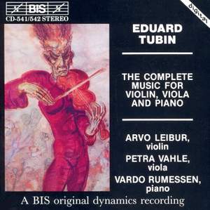 Eduard Tubin - Complete Music for Violin, Viola and Piano