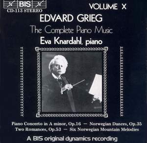 Grieg - The Complete Piano Music, Volume 10