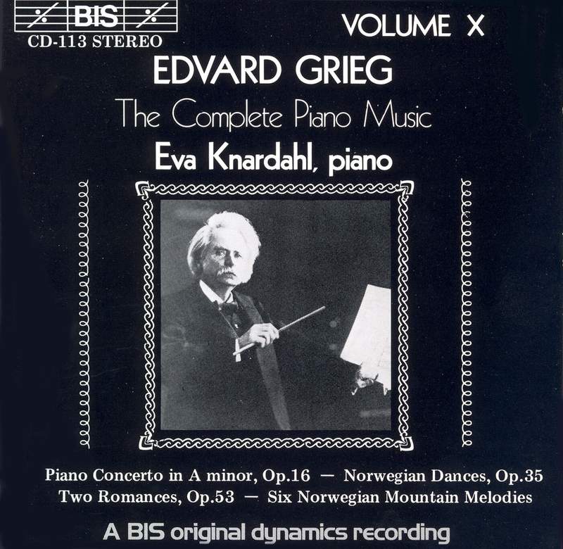 Grieg: Complete Works for Piano - BIS: BISCD1626-28 - 12 CDs