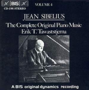 Sibelius - The Complete Original Piano Music, Volume 4 Product Image