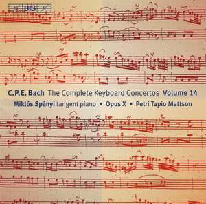 C P E Bach - Complete Keyboard Concertos, Volume 14