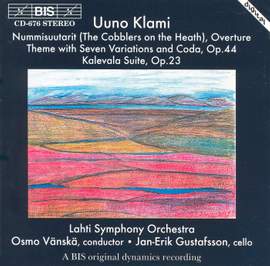 Klami: Kalevala Suite, Op. 23, etc.