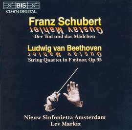 Schubert & Beethoven - String Quartets arranged for Orchestra by Mahler