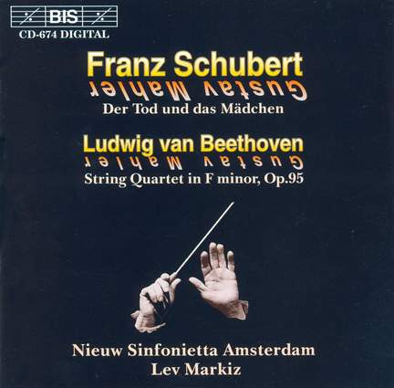 Schubert & Beethoven - String Quartets arranged for Orchestra by Mahler