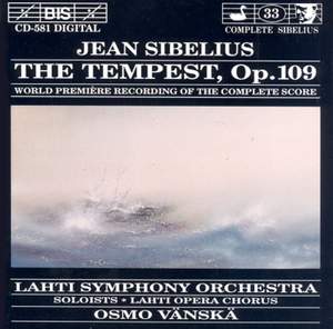 Sibelius: The Tempest, Op. 109