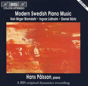 Modern Swedish Piano Music