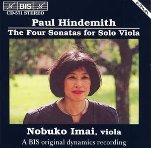 Paul Hindemith: The Four Sonatas for Solo Viola