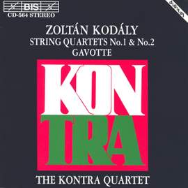 Kodály: String Quartet No. 1, etc.