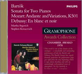 Bartók: Sonata for Two Pianos & Percussion, BB 115, Sz. 110, etc.