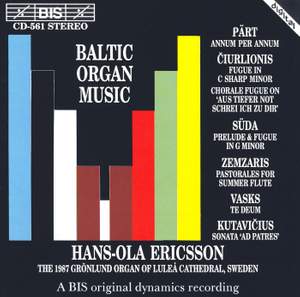 Baltic Organ Music