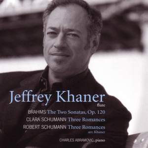 Brahms: Flute Sonatas Nos. 1 & 2, Op. 120 (arrangements of Clarinet Sonatas), etc.