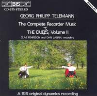 Telemann - Recorder Duets, Volume 2