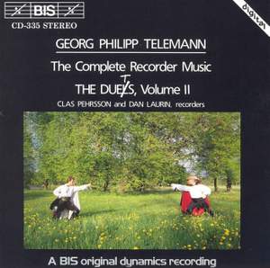 Telemann - Recorder Duets, Volume 2 Product Image