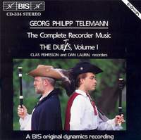 Telemann - Recorder Duets, Volume 1
